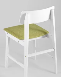 Комплект из двух стульев ODEN WHITE 2 шт Оливковый