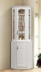 Шкаф-витрина угловая В-2 Венеция