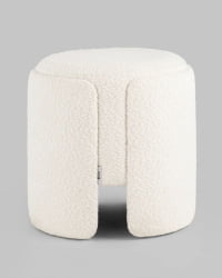 Пуф Taks букле (белый)