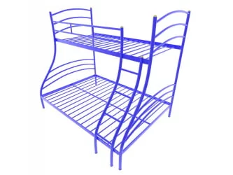 Кровать 120 на 190 Глория 1200х1900 Синий