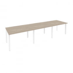 Стол переговорный (3 столешницы) ONIX O.MP-PRG-3.2 Дуб Аттик/Белый
