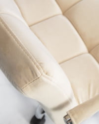 Офисное кресло для персонала DOBRIN TERRY (бежевый велюр (MJ9-10)) 2 шт