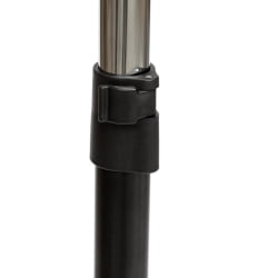 Вешалка на колёсиках NY-3294 металл, 84-125*43*102-167см, хром/черный