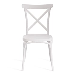 Стул CROSS (mod. PL24) пластик, 48 х 58 х 89 см, White (белый) 11954