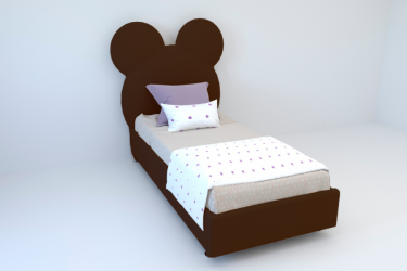 Одноярусная детская кровать 