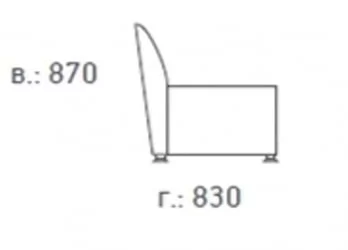 Кресло Европа ИК P2 euroline 9100 (Черный)