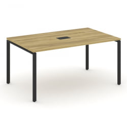 Стол переговорный (1 столешница) CONCEPT CN.PRG-014 Дуб Винченцо Черный