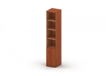 Шкаф полуоткрытый с замком, правый Танго Ш15-04Rз Орех