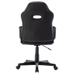 Кресло компьютерное BRABIX Stripe GM-202 экокожа Черный-желтый