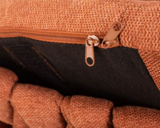 Стул барный DOBRIN LEON (оранжевая ткань (LAR 275-27)) 2 шт