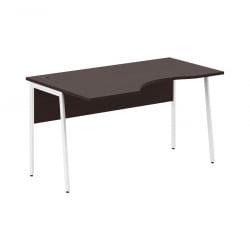 Стол эргономичный левый IMAGO Plus СА-2P(Л) Венге Магия Белый