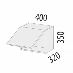 Антресоль (с системой плавного закрывания) Бруклин 101.105.1