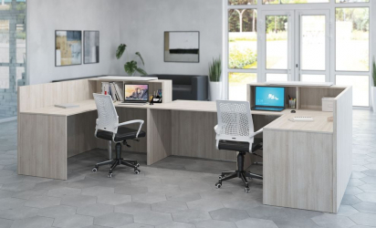 Элемент ресепшн низкий SAL31090302 Светлый дуб