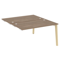 Стол-приставка двойной к опорным элементам ONIX WOOD OW.D.SPR-3.8 Дуб Аризона/Светлый