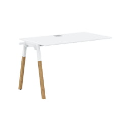 Рабочая станция Forta FIST 1167 Белый премиум Дуб Гамильтон