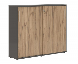 Шкаф с дверьми-купе EDIS EMC 1643 Дуб Денвер светлый Белый Мокко