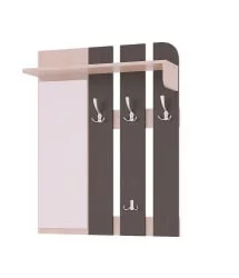 Вешалка Аврора Дуб млечный / Венге_76639