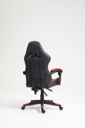 Кресло спортивное ТопЧаирс Шадов черно-красный / TopChairs Shadow