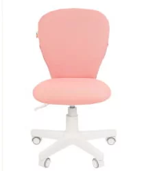 Детский стул CHAIRMAN ТИН (KIDS) 105 белый пластик ТВ (TW) Розовый