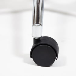 Кресло BEND орех, кож/зам черный