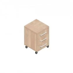 Тумба подкатная с 3-мя ящиками Пр.Т-3 Аттика