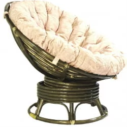 Кресло Папасан вращающийся 23/01B олива