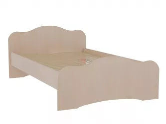 Кровать Фант двойная 1600x2000 мм Млечный дуб