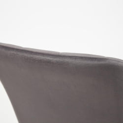 Кресло BEATA (mod. 8266) металл/ткань, 56х60х82 см, серый (G-062-40)/черный