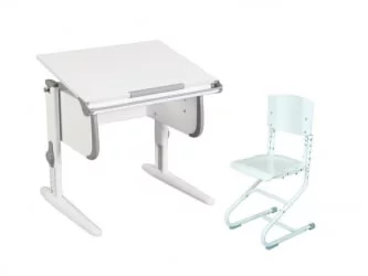 Растущая мебель Parta 1/75 + Stul Белый Серый