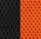 Черный TW/Оранжевая сетка