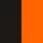 Black/Orange