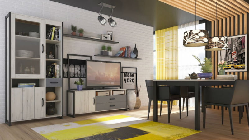 Гостиная Техно