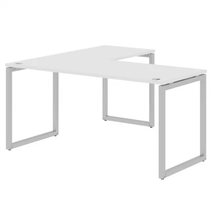 Стол угловой правый XTEN-Q XQCT 1615 R Белый Алюминий_0