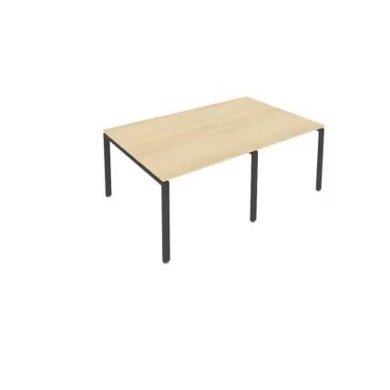 Переговорный стол (2 столешницы) Metal System Б.ПРГ-2.1 Акация/Антрацит_0