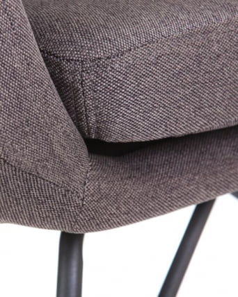Набор 2 шт Кресло-качалка DOBRIN KIARA (серая ткань (LAR-106D-26)) 2 шт_8