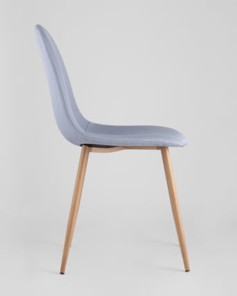 Стул Валенсия рогожка Небесно-голубой_3