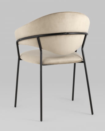 Стул Алексис велюр Капучино_5