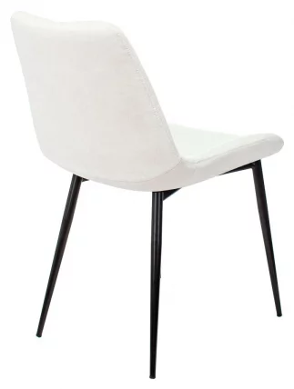 Стул для кухни Бюрократ KF-6 Молочный Velvet 20_3