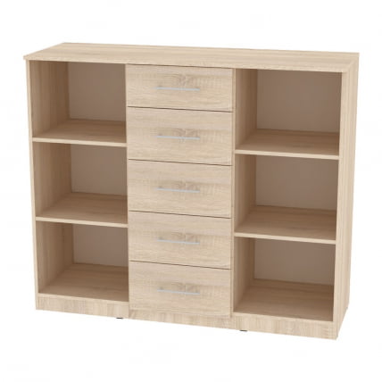 Комод Калисто(K33)1147х1352х468ручкарейлинг160мм(ВД)_1