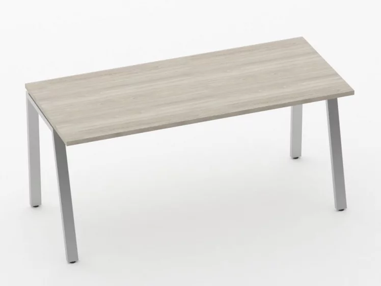 Стол прямой Deka Л-обр. каркас 73.07.16 Дуб Сантана светлый_0