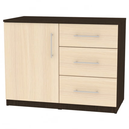 Комод Калисто(K12)699х902х468ручкарейлинг160мм(Венге-ДМ)_0