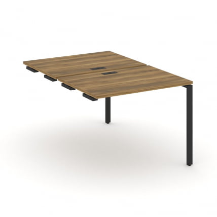 Двойной стол-приставка к опорным тумбам/шкафам CONCEPT CN.DSPR-001 Сандал Янтарный Антрацит_0