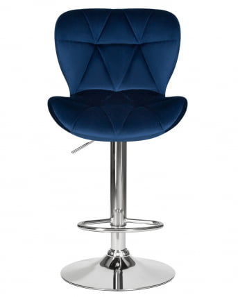 Стул барный DOBRIN BARNY Ссиний велюр MJ9-117_5
