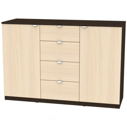 Комод K-93x135x45-1-TR(Венге-ДМ)_0