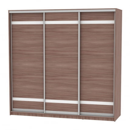 Шкаф-купе B-220х235х60-3(ЯШТ-D9D9D9)_0