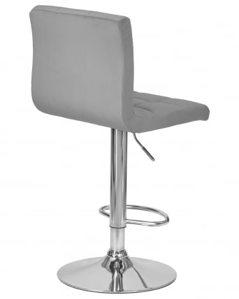 Стул барный DOBRIN CANDY (серый велюр (MJ9-75))_3