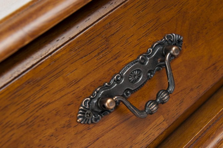 Тумба прикроватная AT-300 Красный дуб_2