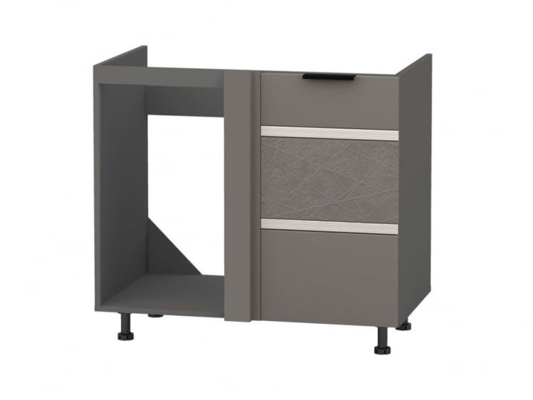 Стол под мойку Грейс 105.52 левый Оникс Кубанит_0