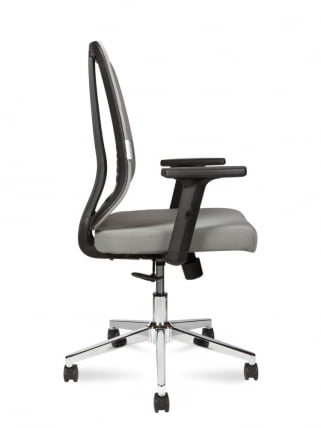 Кресло офисное TEMA СHROME LB Серый_2