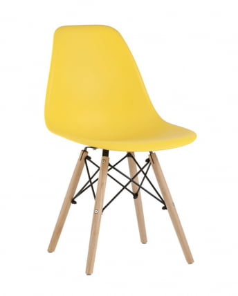 Стул Еамес Стиле ДСВ желтый (разборный каркас) / Eames Style DSW_0